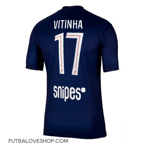 Dres Paris Saint-Germain Vitinha #17 Domáci 2025-26 Krátky Rukáv Dres Paris Saint-Germain Vitinha #17 Domáci 2025-26 Krátky Rukáv